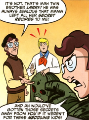 Larry unmasked (The Beat of the Bayou Beast)