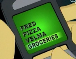 Shaggy's cell phone