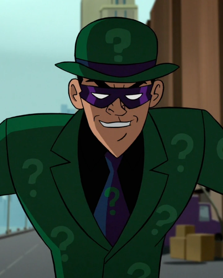 the riddler bowler hat