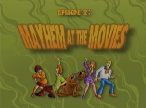 Mayhem at the Movies title card
