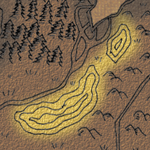 Lonely seas map