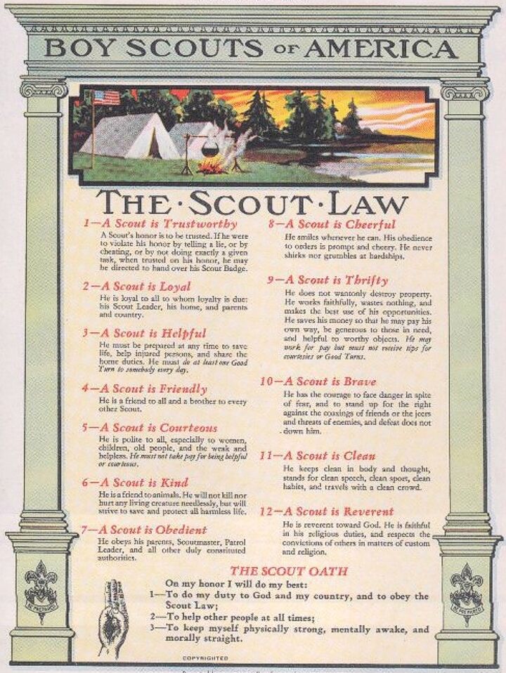 Scout Law Scouting Fandom