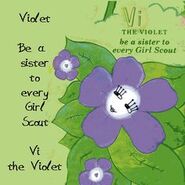 Vi, Be a Sister to Every Girl Scout (Daisy petal) | Scouts ...