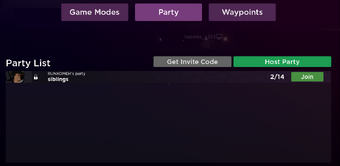 how to invite friends to a party join their game on roblox
