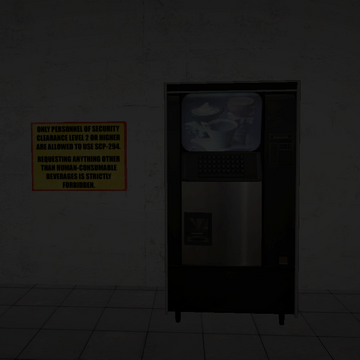 Scp 294 Scp Anomaly Breach Wiki Fandom