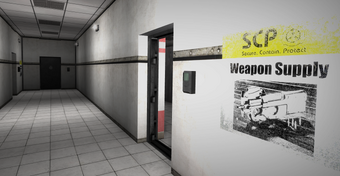 Weapon Supply Room Scp Anomaly Breach Wiki Fandom - roblox scpf hallways