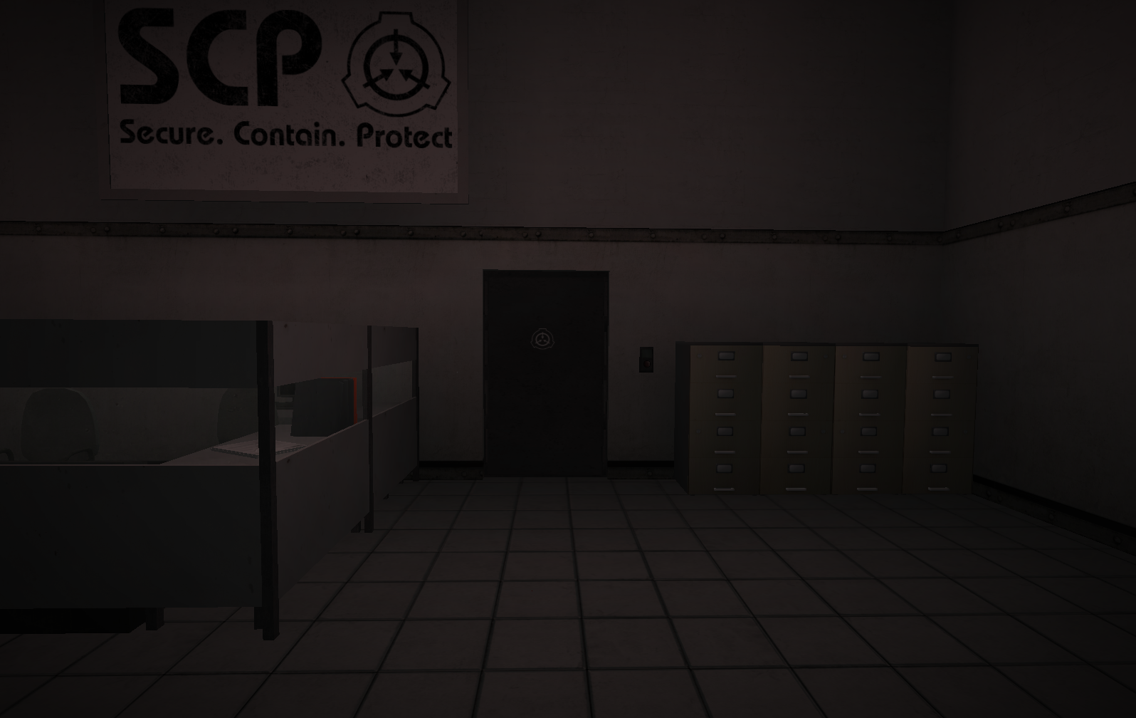 SCP Containment Breach 173 Room
