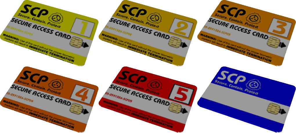 Scp Containment Breach Level 5 Keycard