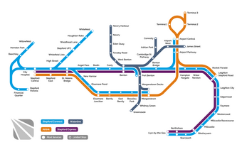 Network Map Stepford County Railway Wiki Fandom