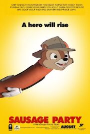 Sausage Party (Pete'sDragonRockz Style) Poster