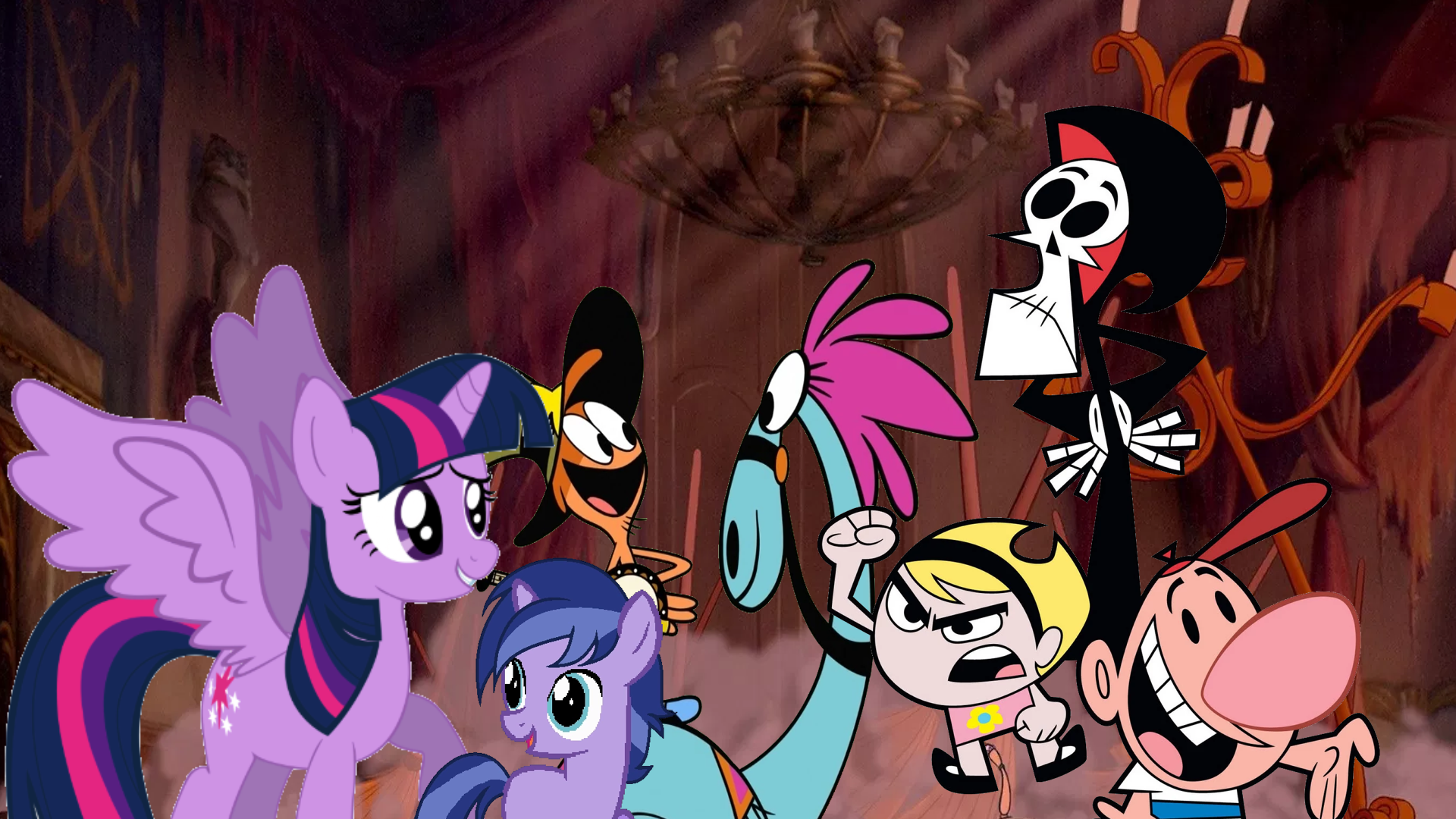 Image Mlpcvtfq Twilight Sparkle Wander Sylvia Grim Reaper Billy And