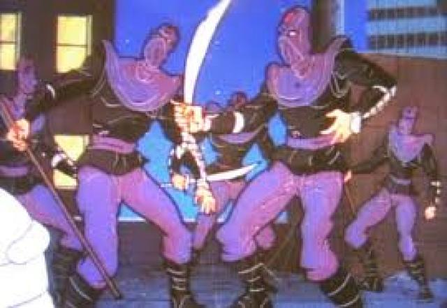 double dragon cartoon foot soldiers