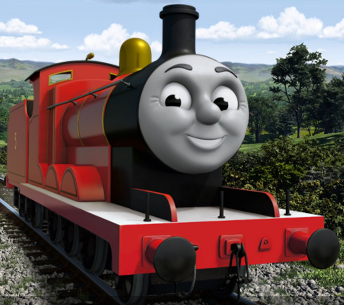 thomas and friends james the red engine