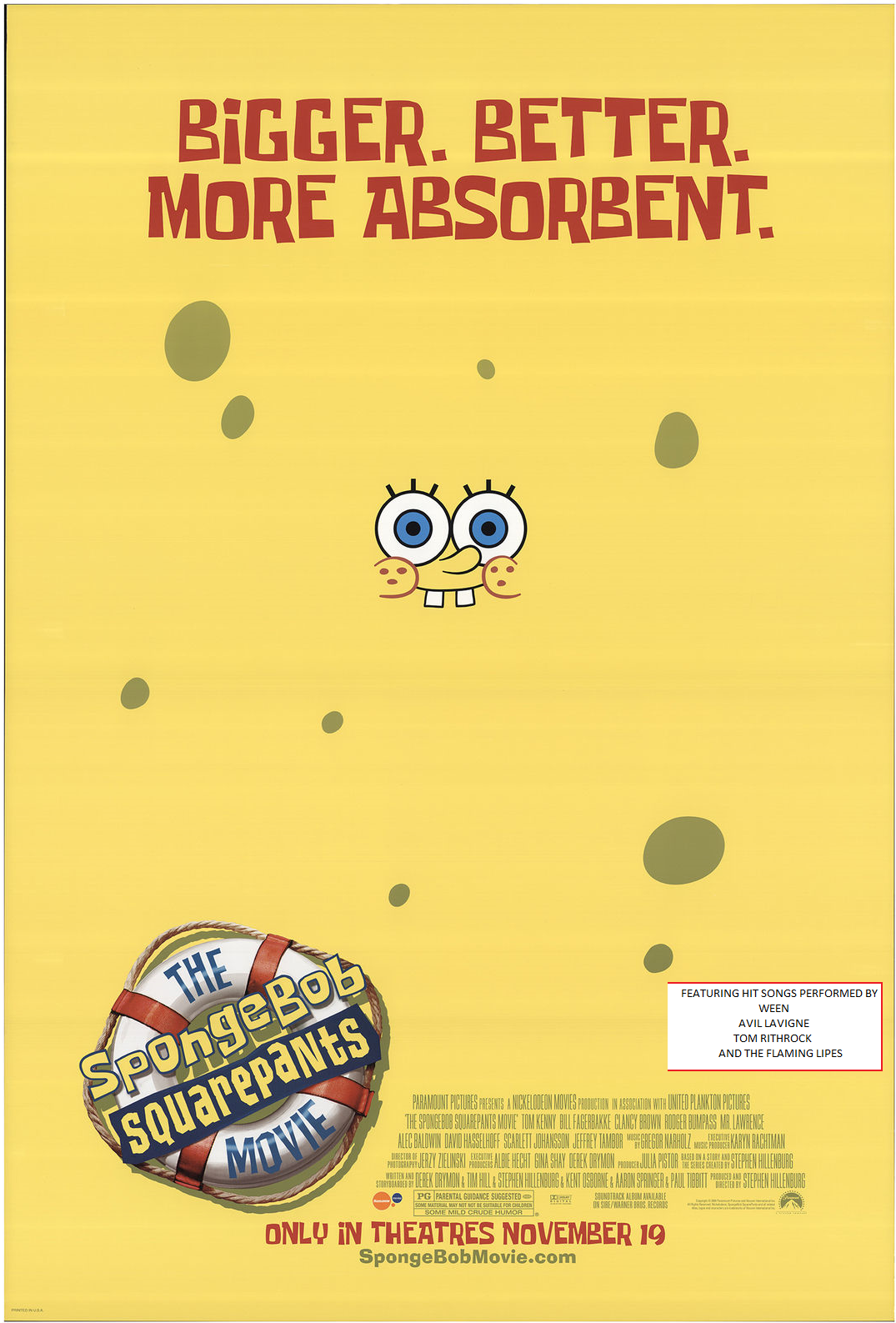 Opening to the spongebob squarepants movie amc theaters 2004
