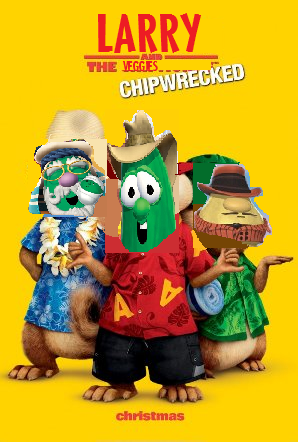 image larry and the veggies chipwrecked dvd png scratchpad