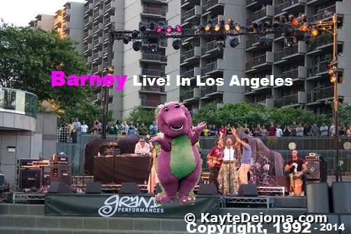 Barney and the Backyard Gang Live! in Concert (1992 ...