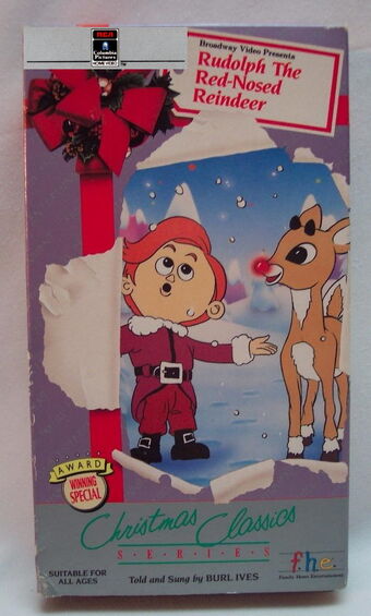 Opening And Closing To Rudolph The Red Nosed Reindeer 1989 Vhs Family Home Entertainment Released By Rca Columbia Pictures Home Video Version Scratchpad Fandom