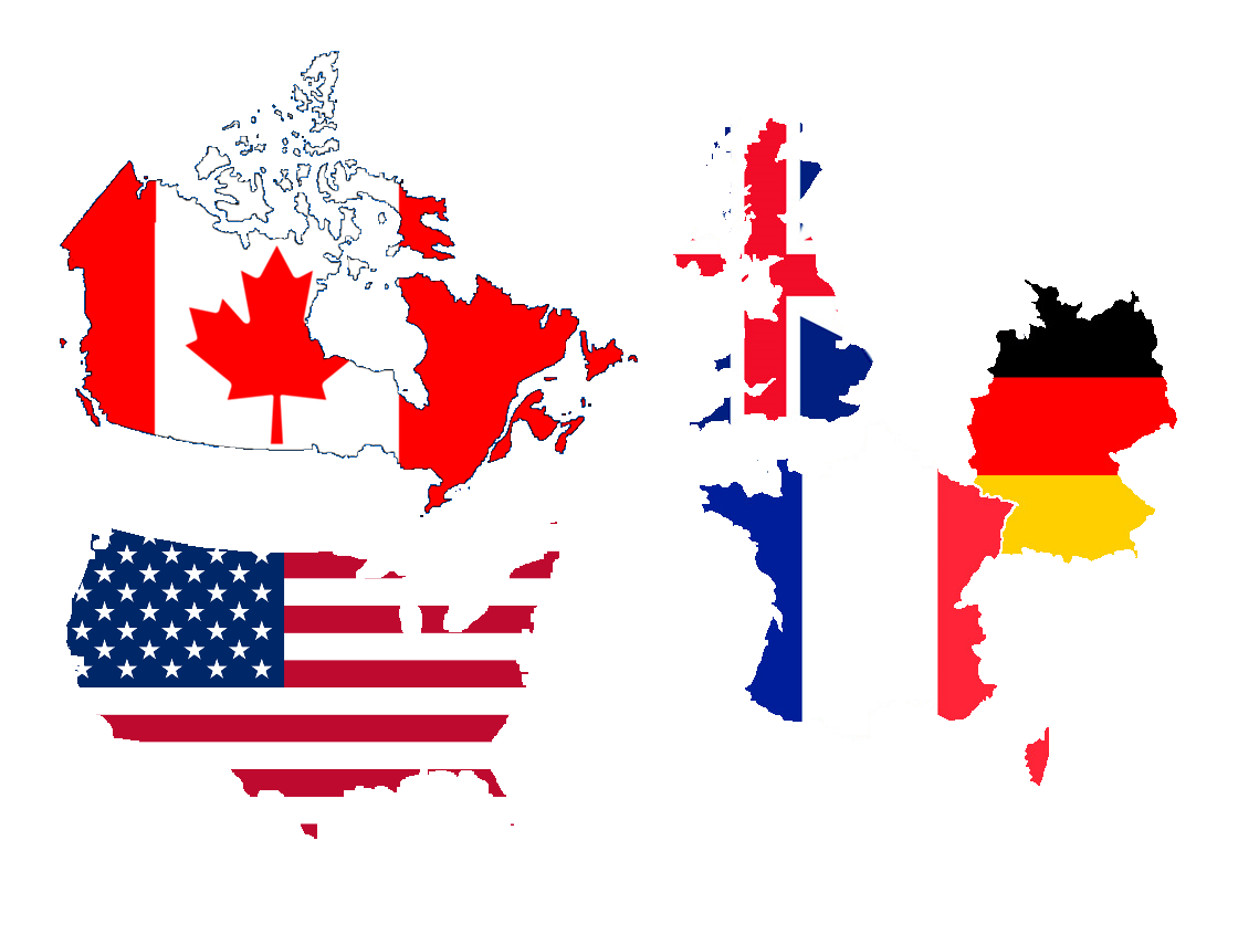 Image - United States of America, United Kingdom, France ...
