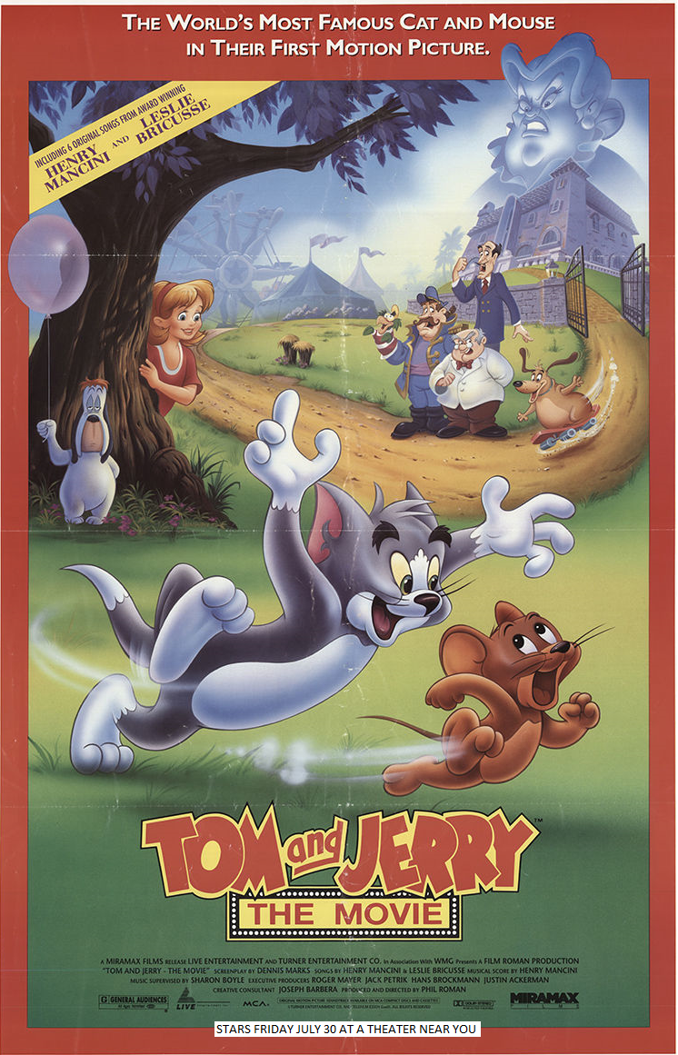 Opening To Tom And Jerry The Movie AMC Theaters (1993 ...