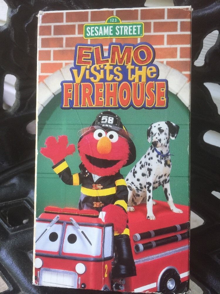 elmo visits the firehouse 2002 vhs