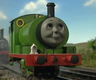 name of green train in thomas the tank engine