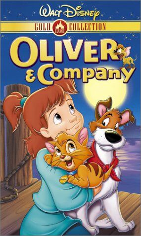 Oliver Company Vhs Walt Disney Gold Classic Collection