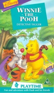 Winnie the Pooh Playtime Detective Tigger 1994 big poster