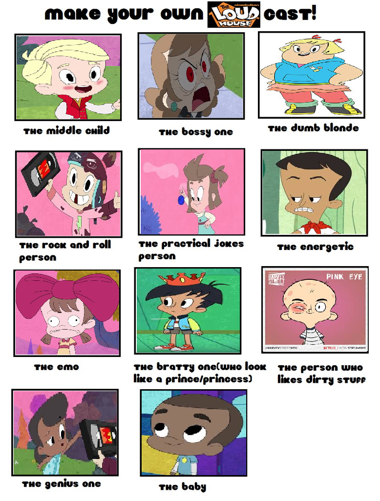 Harvey Street Kids/The Loud House | Scratchpad | FANDOM ...