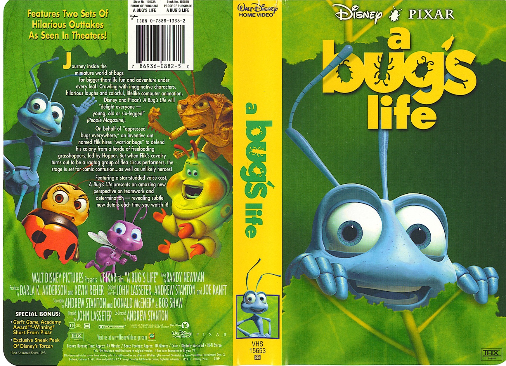 A Bug's Life Uk Vhs Trailer