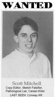 WANTED Scott Mitchell