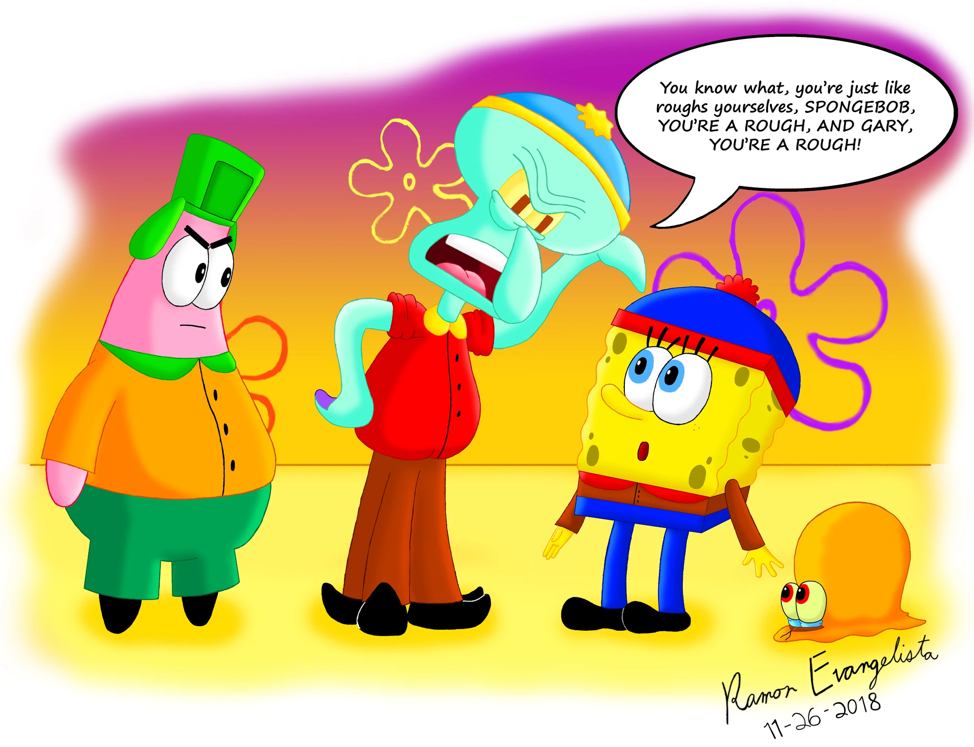 Spongebob/South Park Scratchpad Fandom