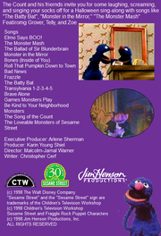 cover elmo says boo back cover disney sing along