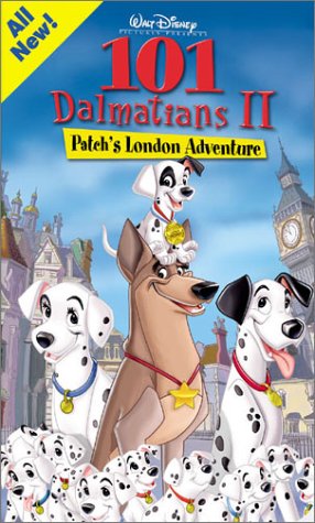 101 dalmatians 2 patch's london adventure vhs 2003