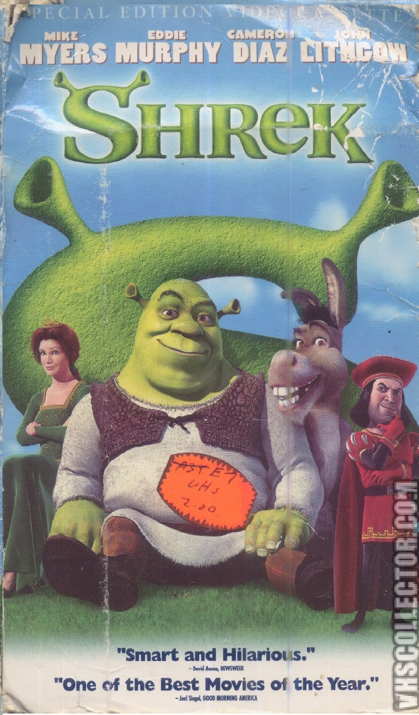 Shrek 2001 On Dreamworks Home Entertainment United Ki