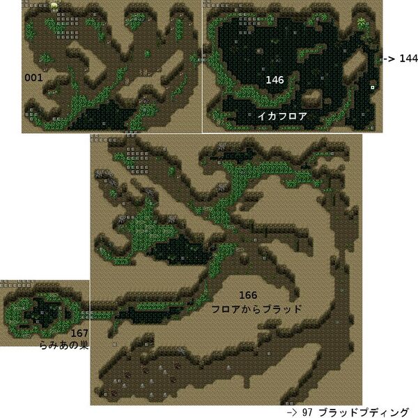 RyonaRPG - Rock mountain cave map 1