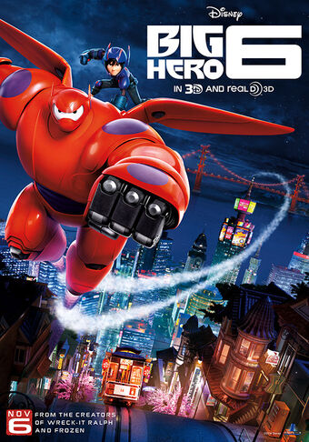 Opening To Big Hero 6 2014 Reald 3d Theatres Amc Theatres Print
