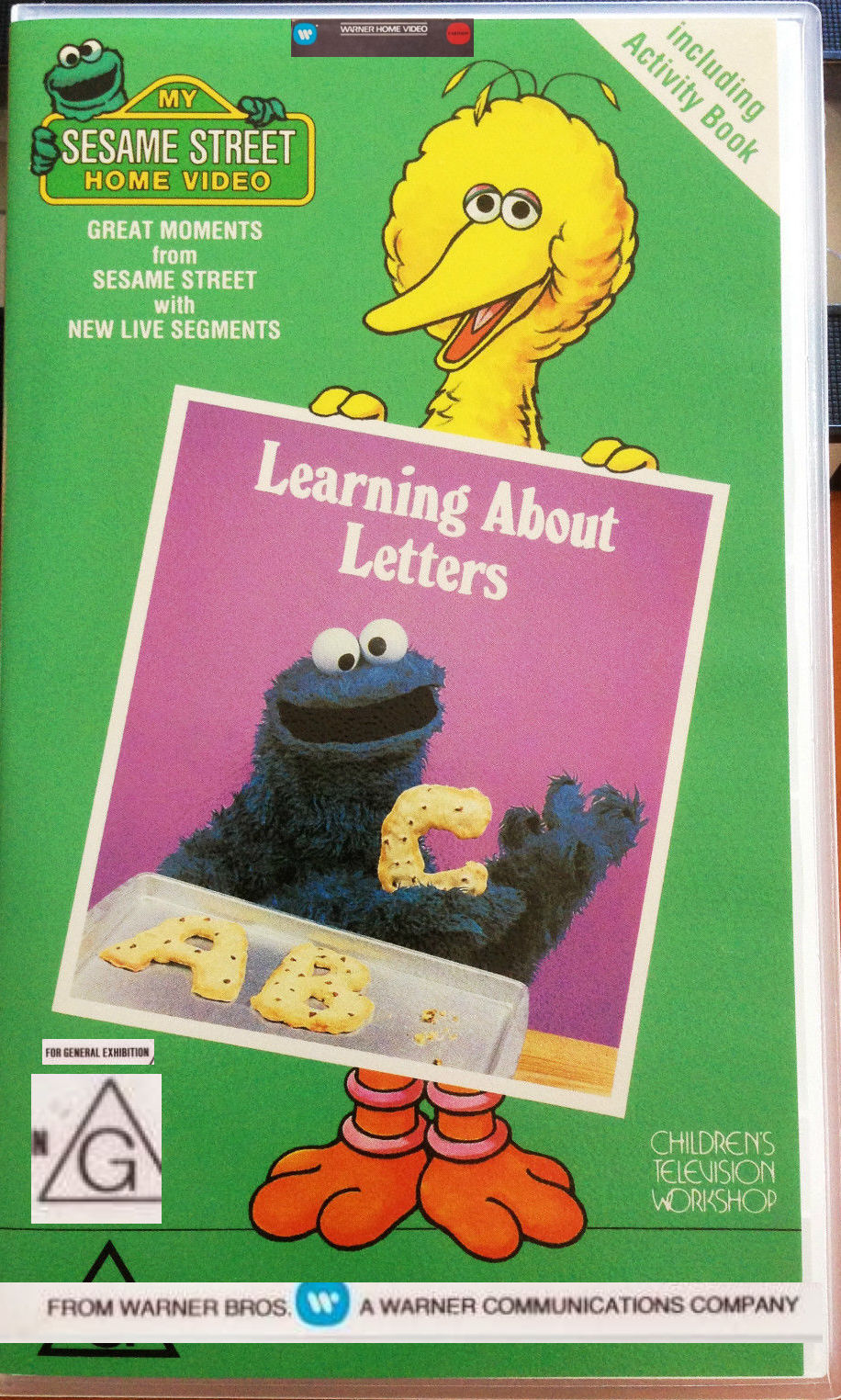 Opening To Learning About Letters 1984 Australian VHS (Warner Home