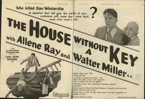 The House Without A Key 1926 Serial Scratchpad Fandom