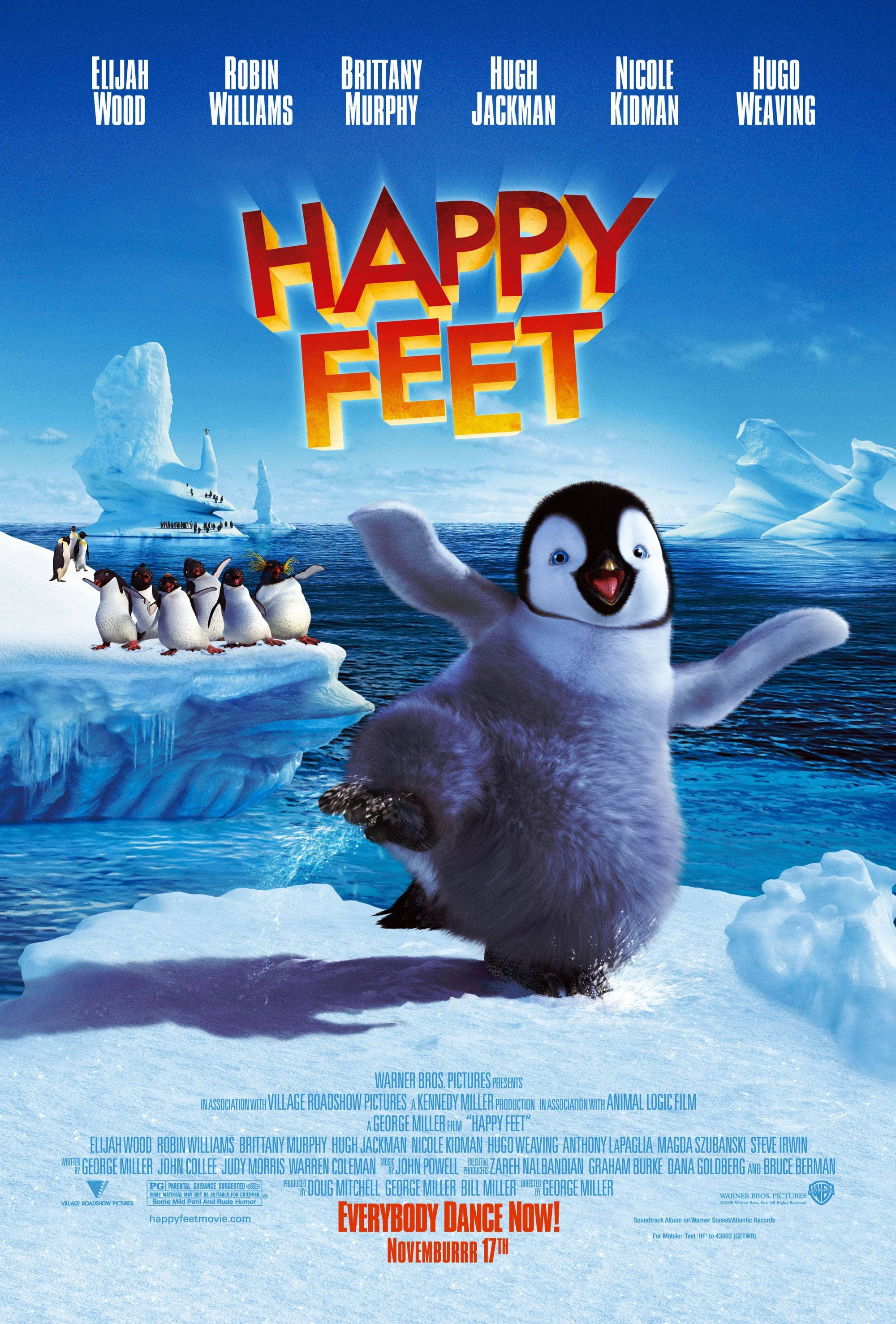 Opening To Happy Feet 2006 Brenden Theatre (Miramax & Warner Bros