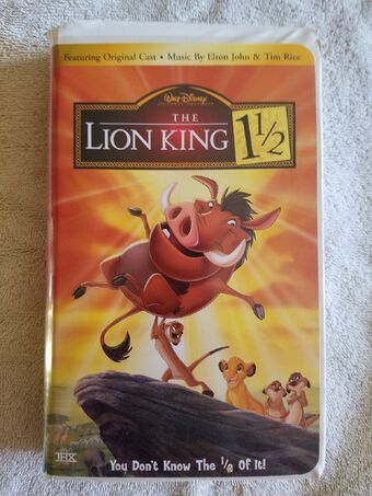 Opening To The Lion King 1 1 2 2004 Vhs From Walt Disney Home Entertainment Distributed By 20th Century Fox Home Entertainment Scratchpad Fandom