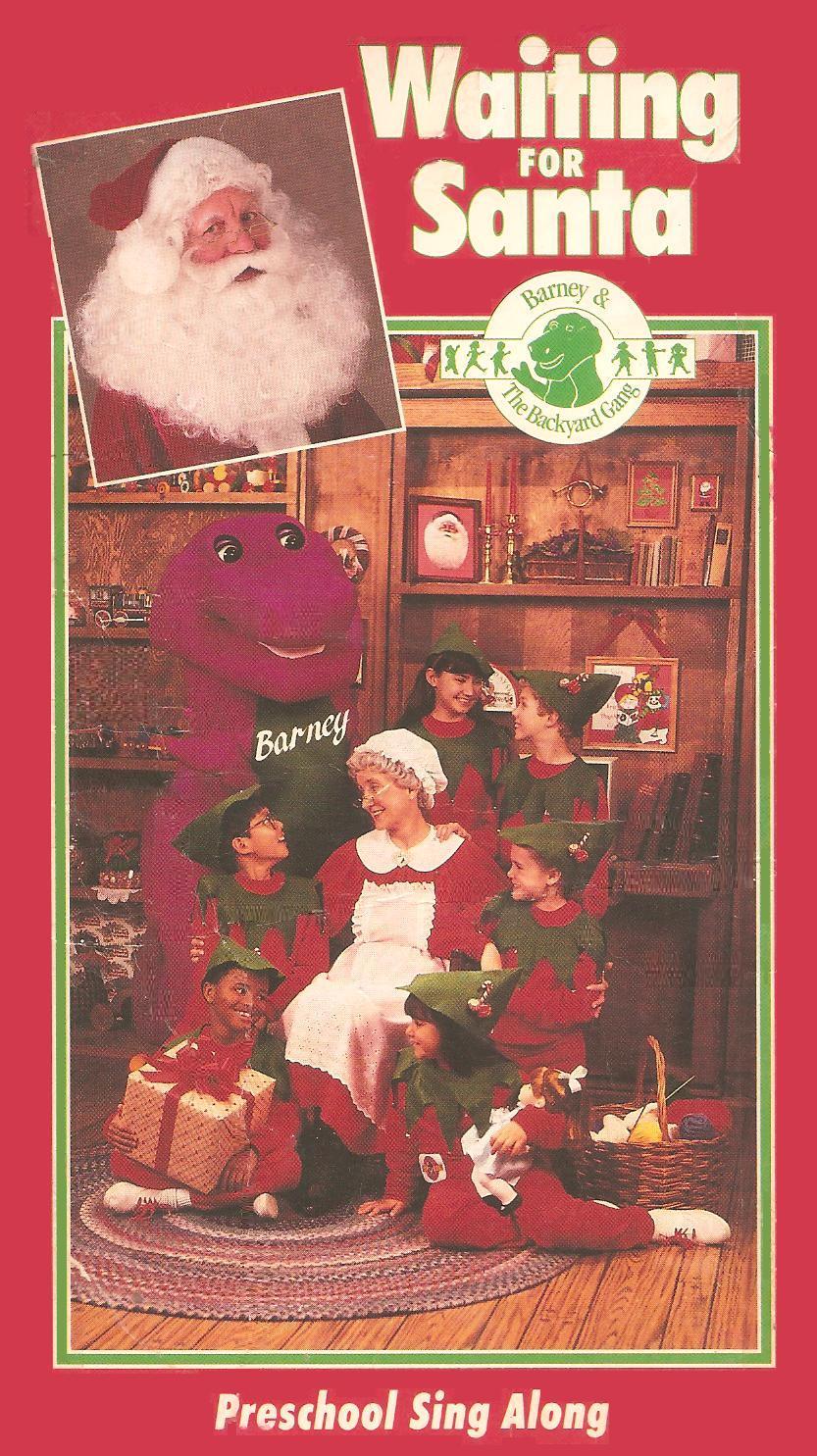 Opening To Barney And The Backyard Gang Waiting For Santa 1990 VHS