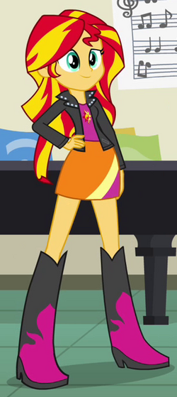Sunset Shimmer human ID EG2