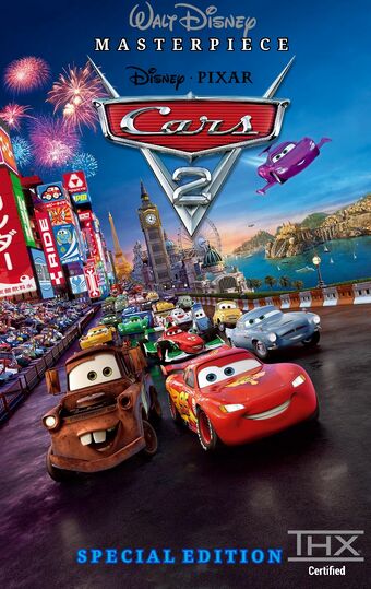 Cars 2 Vhs Walt Disney Masterpiece Collection Scratchpad Fandom