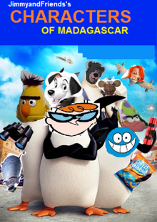 Characters of madasgascar poster