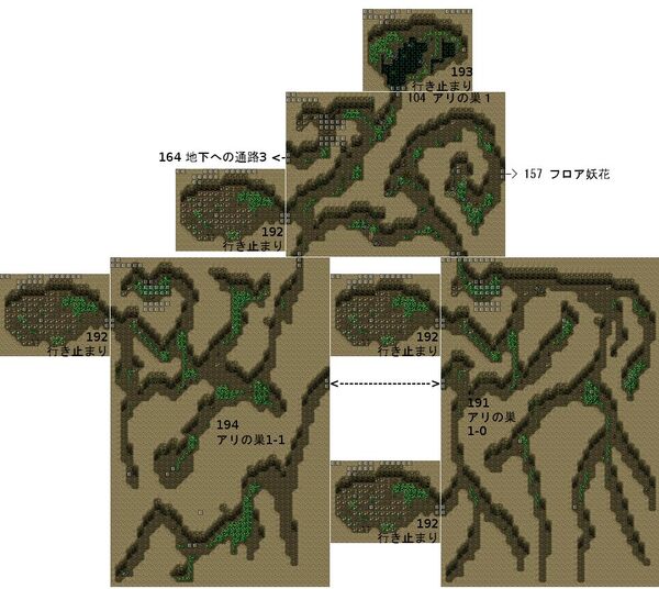 RyonaRPG - Rock mountain cave map 3