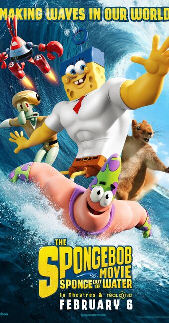 Opening To The Spongebob Movie Sponge Out Of Water 2015 Reald 3d