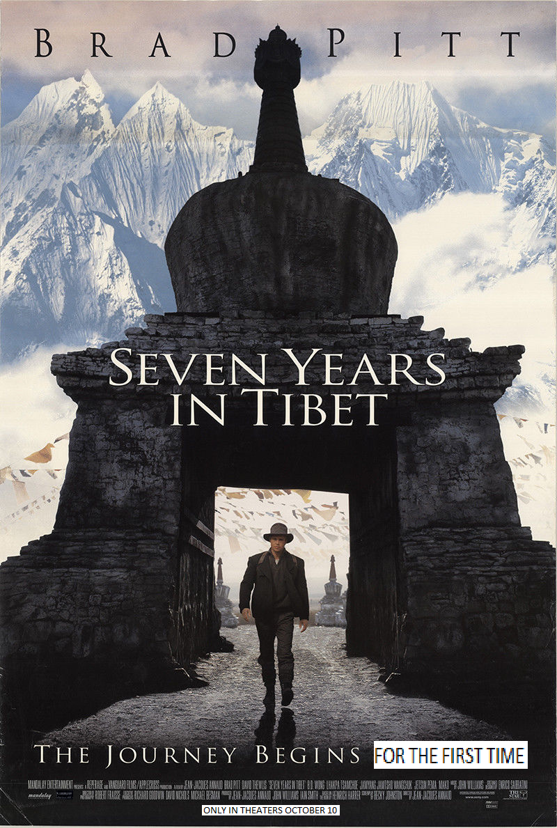 Image Seven Years In Tibet 1997 Poster Png Scratchpad FANDOM   Latest