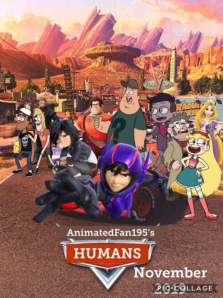 pixar cars humans