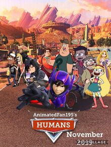 Humans (Cars) poster