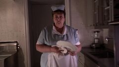 Agatha Bean en su cocina